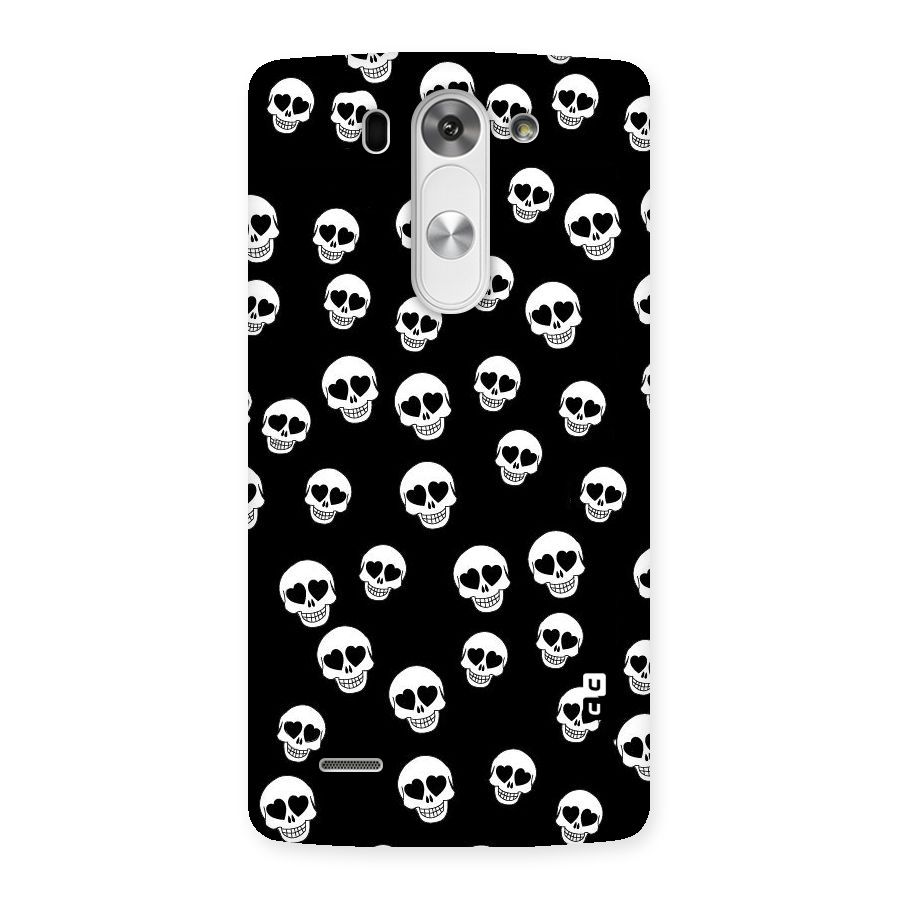Skull Heart Back Case for LG G3 Beat