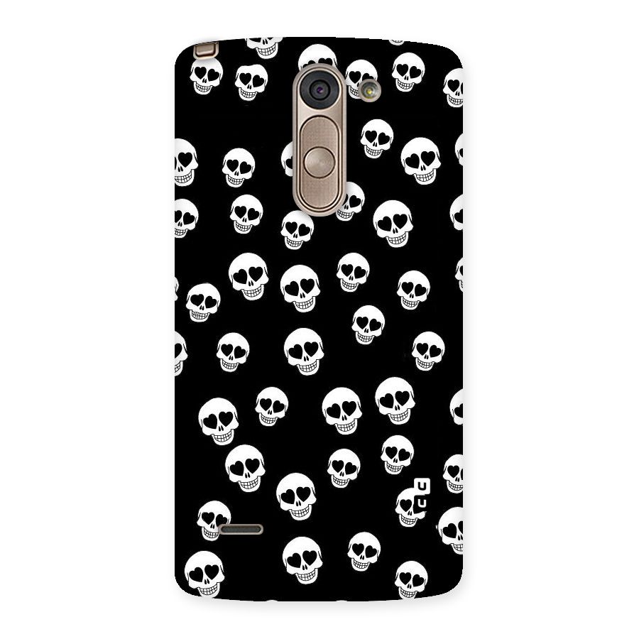 Skull Heart Back Case for LG G3 Stylus