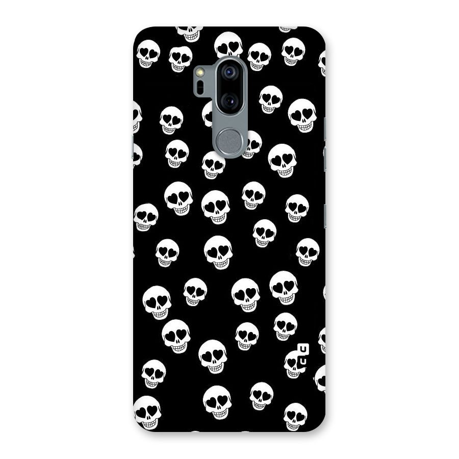 Skull Heart Back Case for LG G7