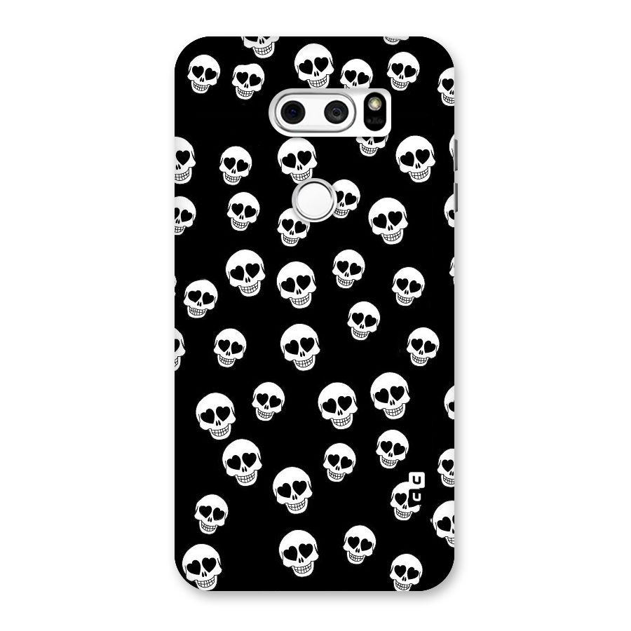 Skull Heart Back Case for LG V30