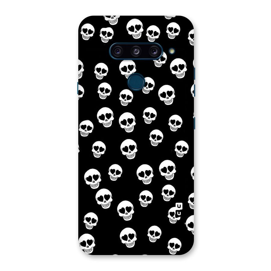 Skull Heart Back Case for LG  V40 ThinQ