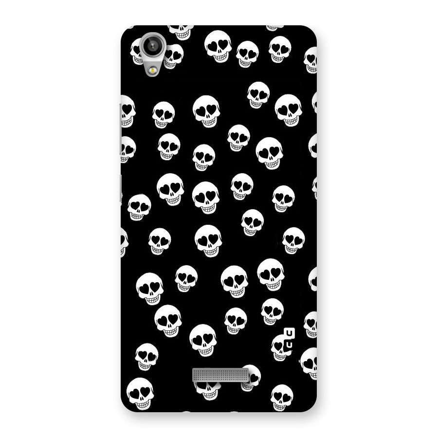 Skull Heart Back Case for Lava-Pixel-V1
