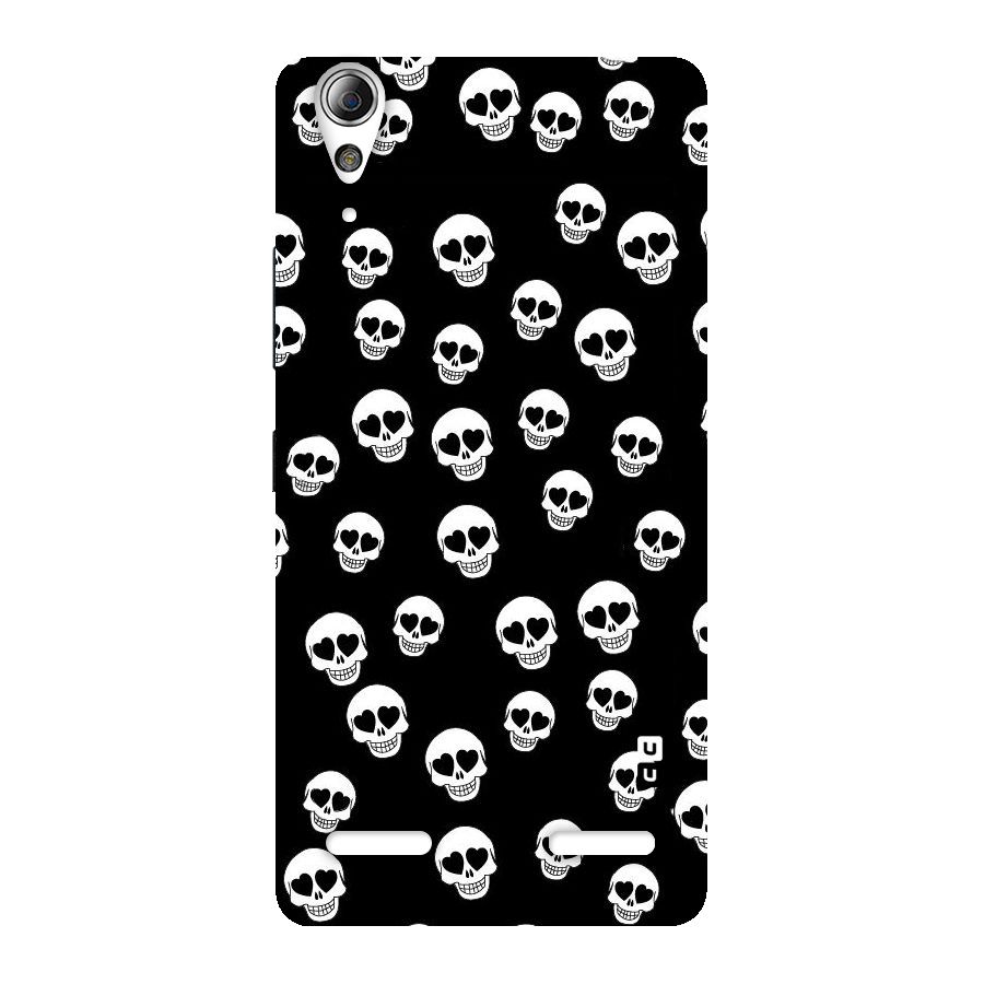 Skull Heart Back Case for Lenovo A6000 Plus