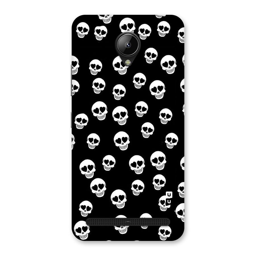 Skull Heart Back Case for Lenovo C2