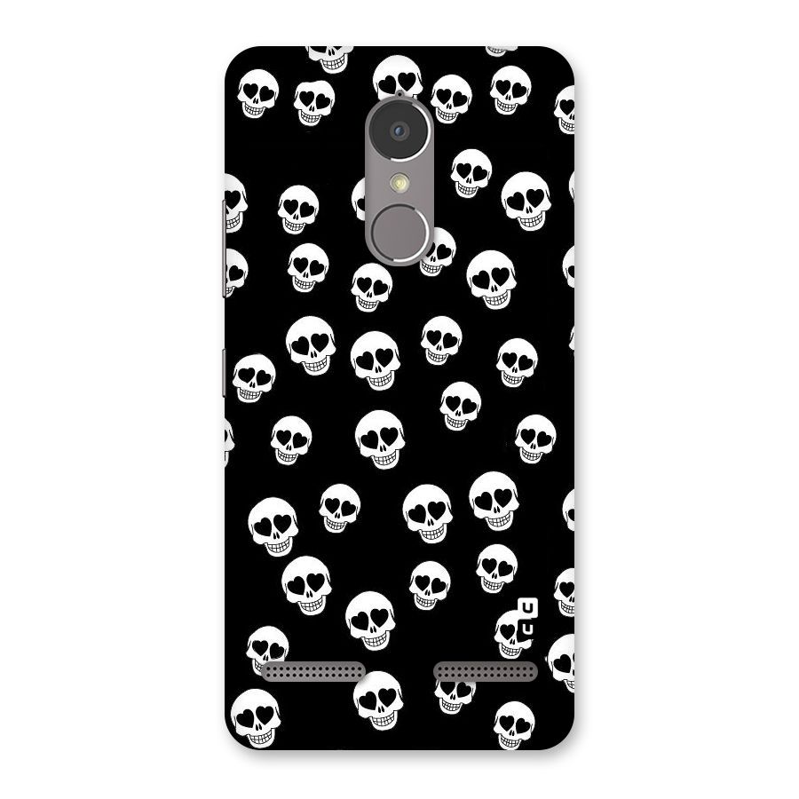 Skull Heart Back Case for Lenovo K6
