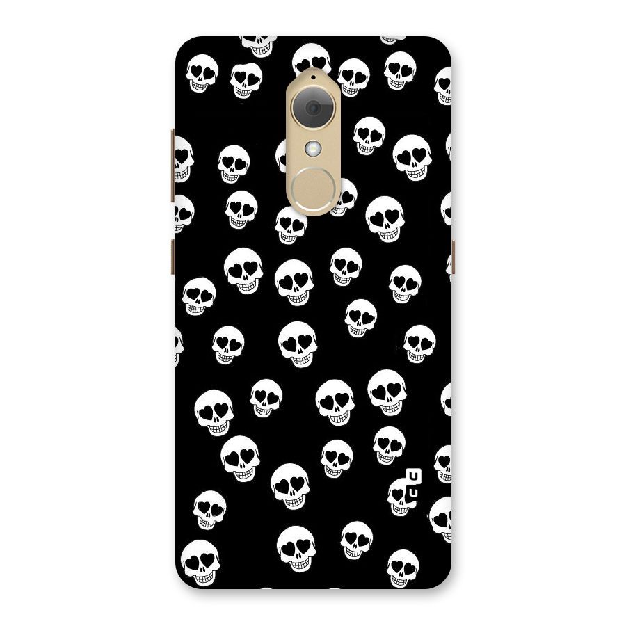 Skull Heart Back Case for Lenovo K8