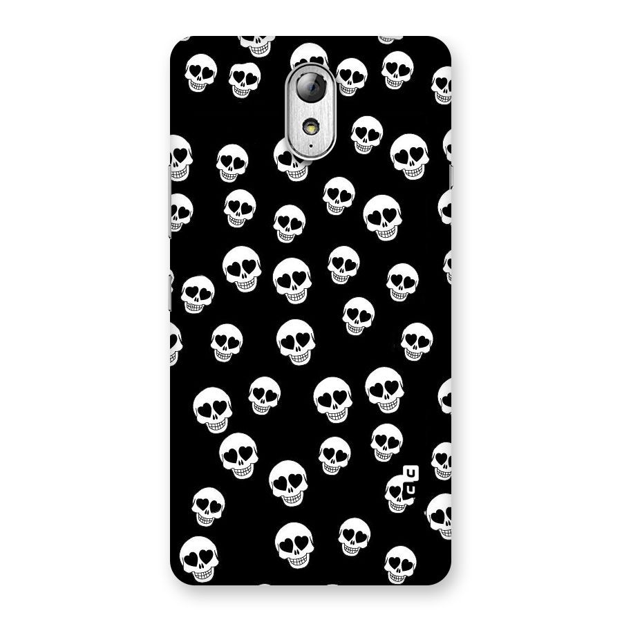 Skull Heart Back Case for Lenovo Vibe P1M