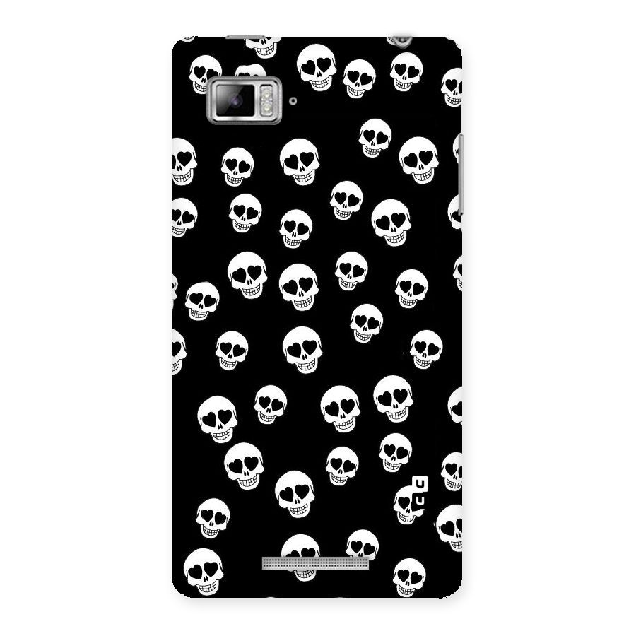 Skull Heart Back Case for Lenovo Vibe Z K910