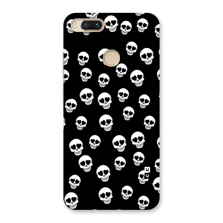 Skull Heart Back Case for Mi A1