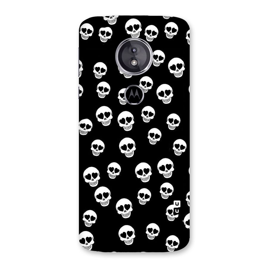 Skull Heart Back Case for Moto E5