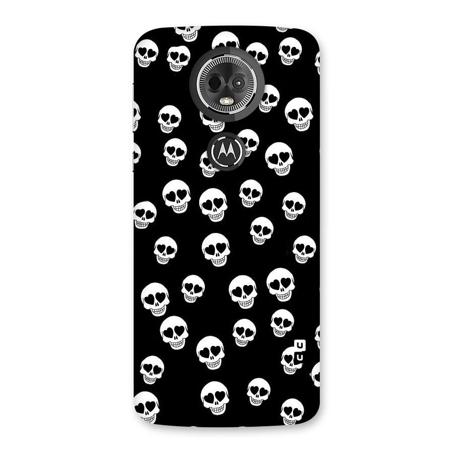 Skull Heart Back Case for Moto E5 Plus