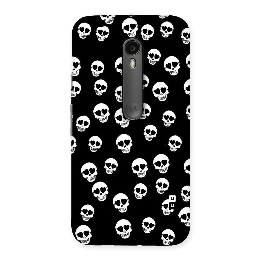 Skull Heart Back Case for Moto G3