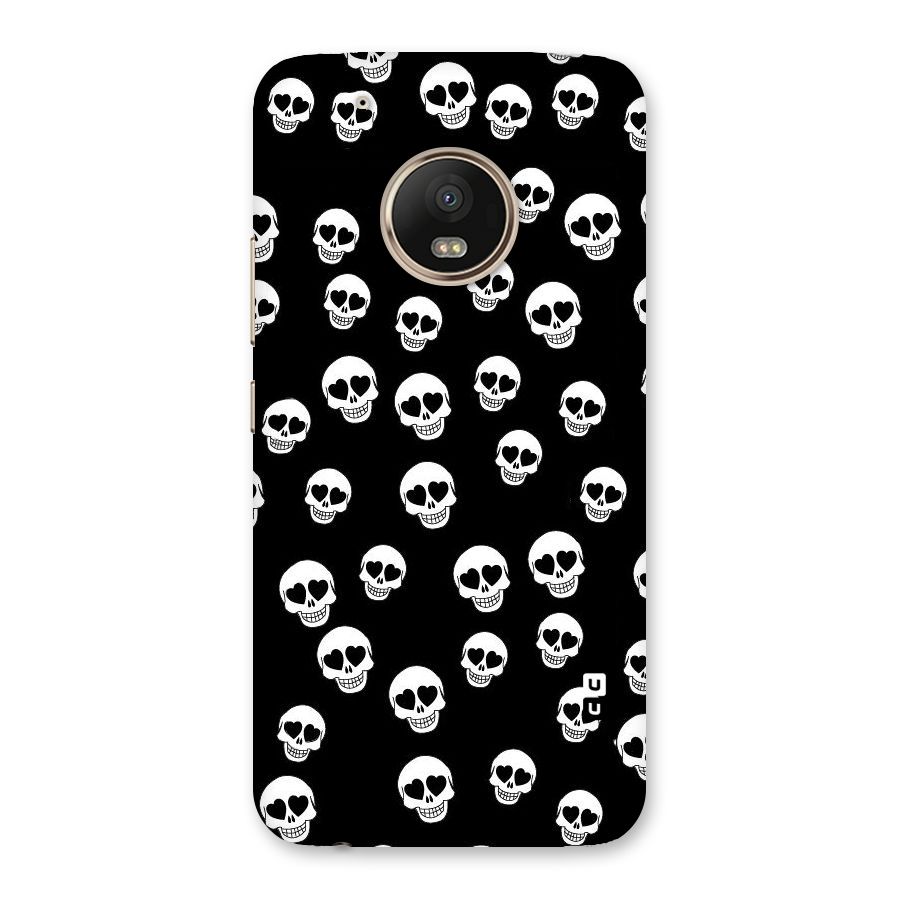 Skull Heart Back Case for Moto G5 Plus