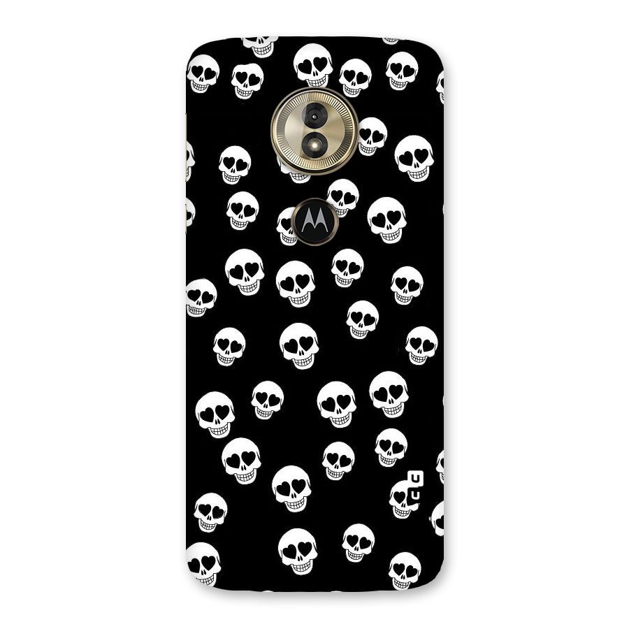 Skull Heart Back Case for Moto G6 Play