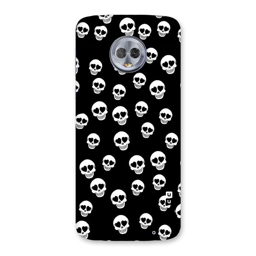 Skull Heart Back Case for Moto G6 Plus