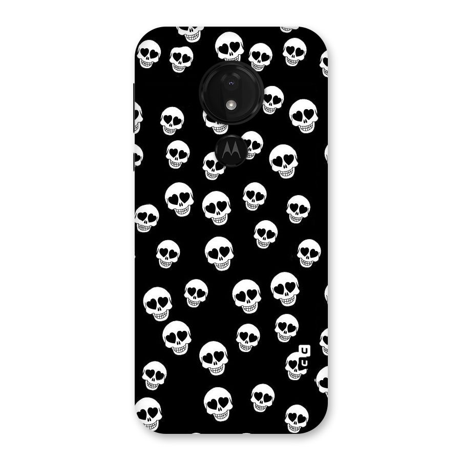 Skull Heart Back Case for Moto G7 Power