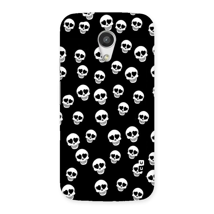 Skull Heart Back Case for Moto G 2nd Gen