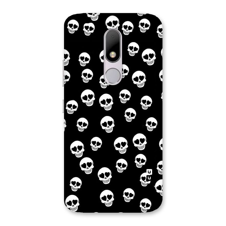 Skull Heart Back Case for Moto M