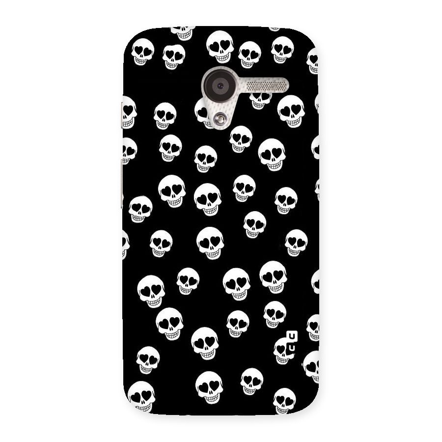 Skull Heart Back Case for Moto X