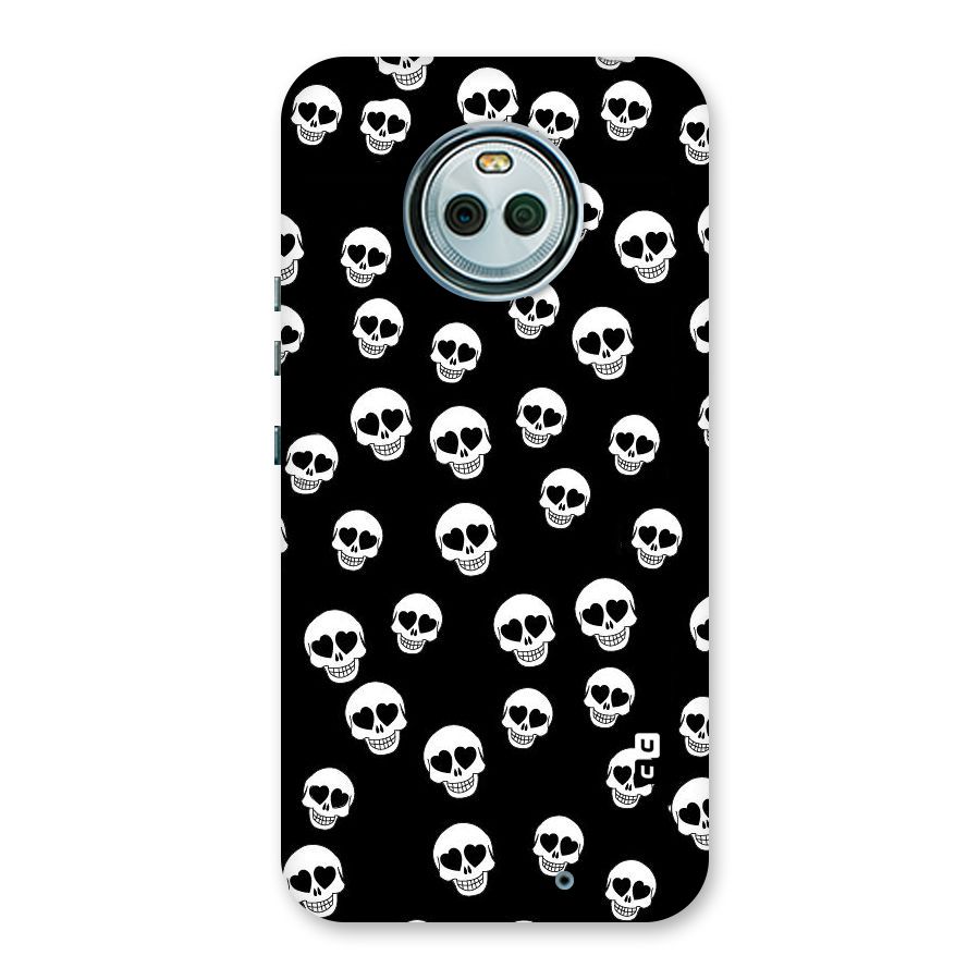 Skull Heart Back Case for Moto X4