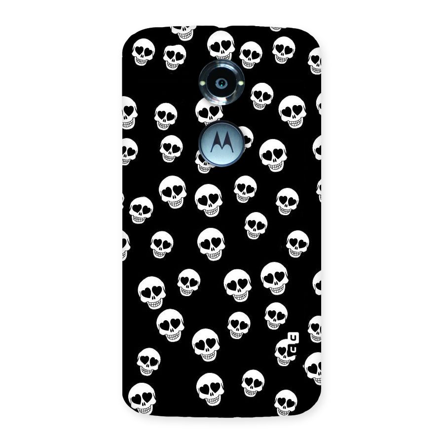 Skull Heart Back Case for Moto X 2nd Gen