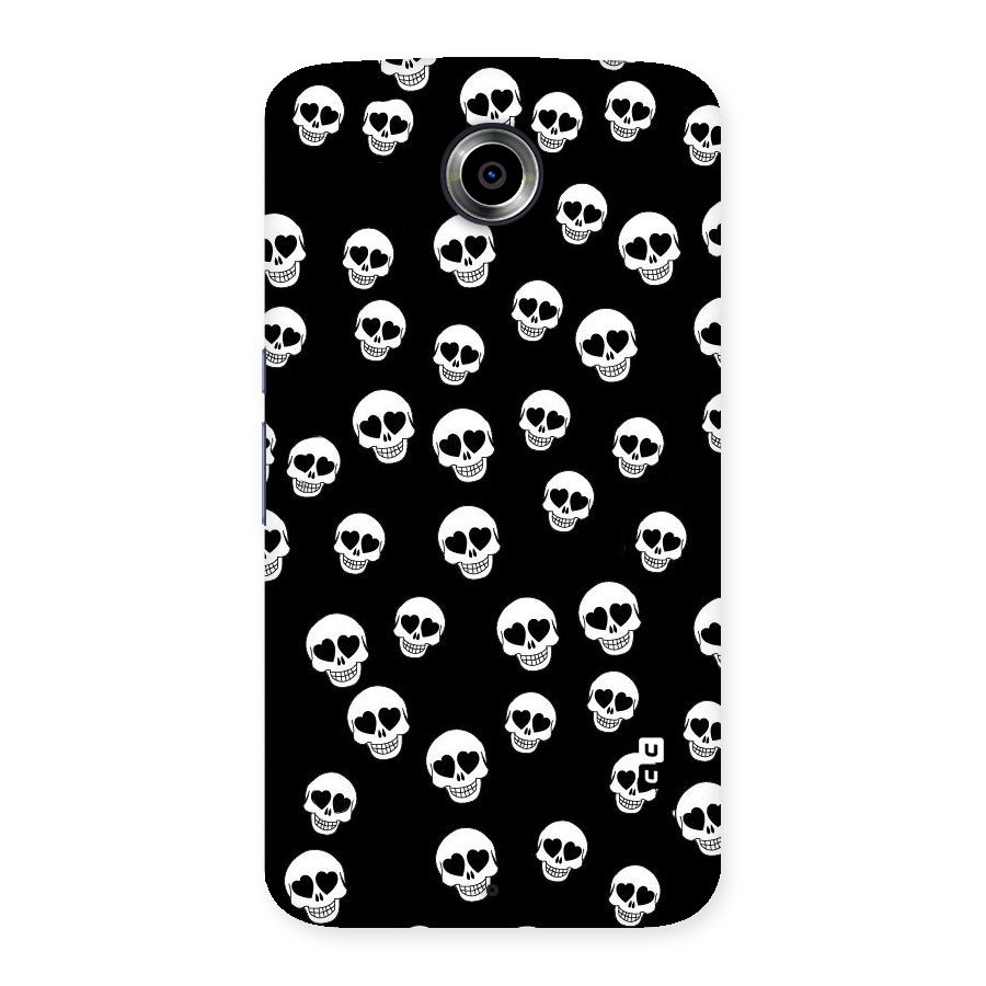 Skull Heart Back Case for Nexsus 6
