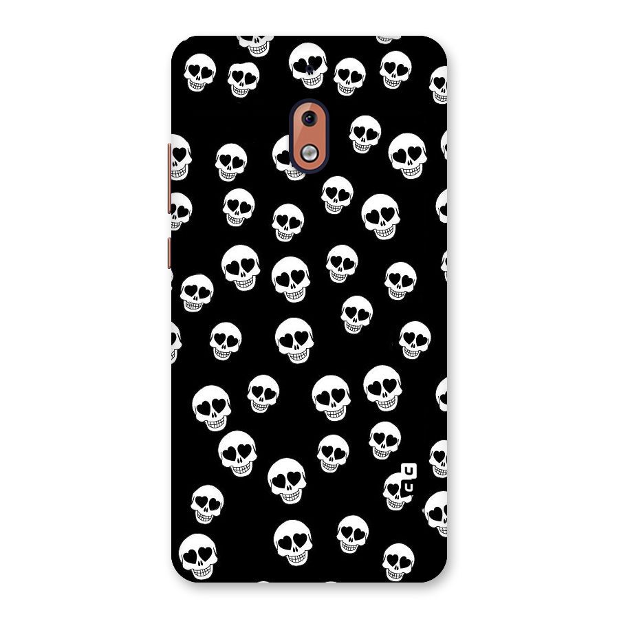 Skull Heart Back Case for Nokia 2.1