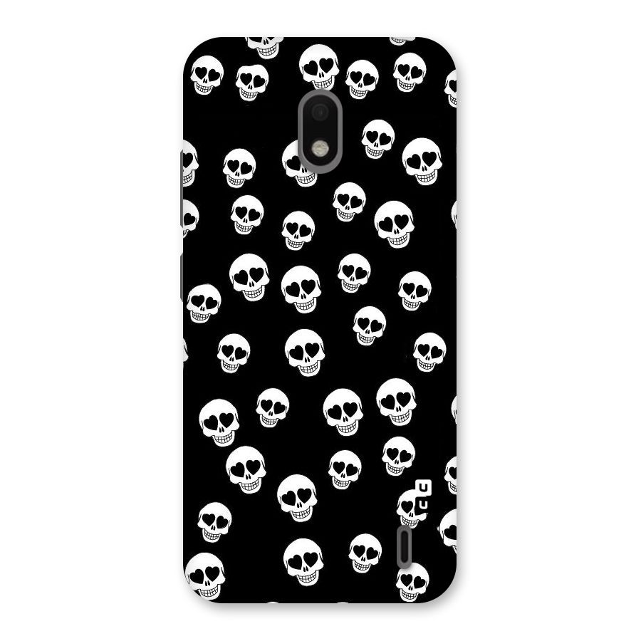 Skull Heart Back Case for Nokia 2.2