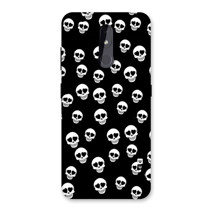 Skull Heart Back Case for Nokia 3.2