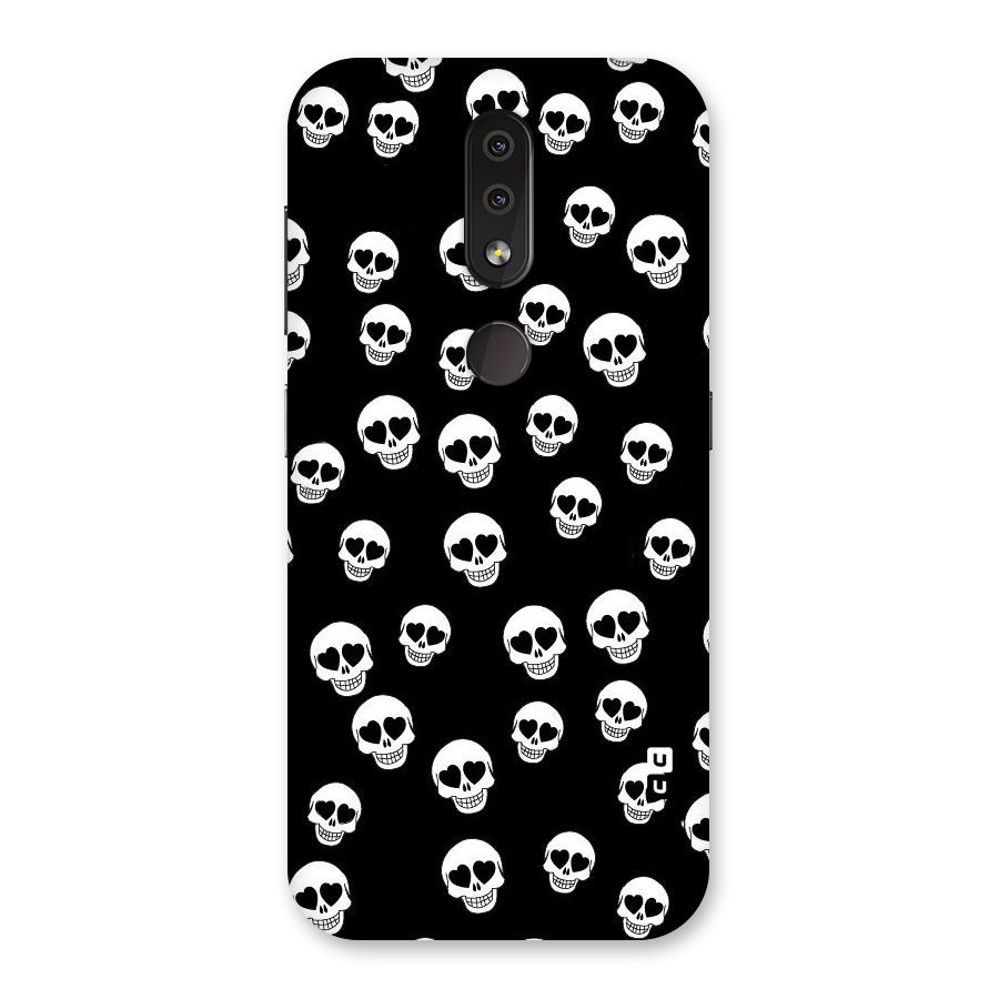 Skull Heart Back Case for Nokia 4.2