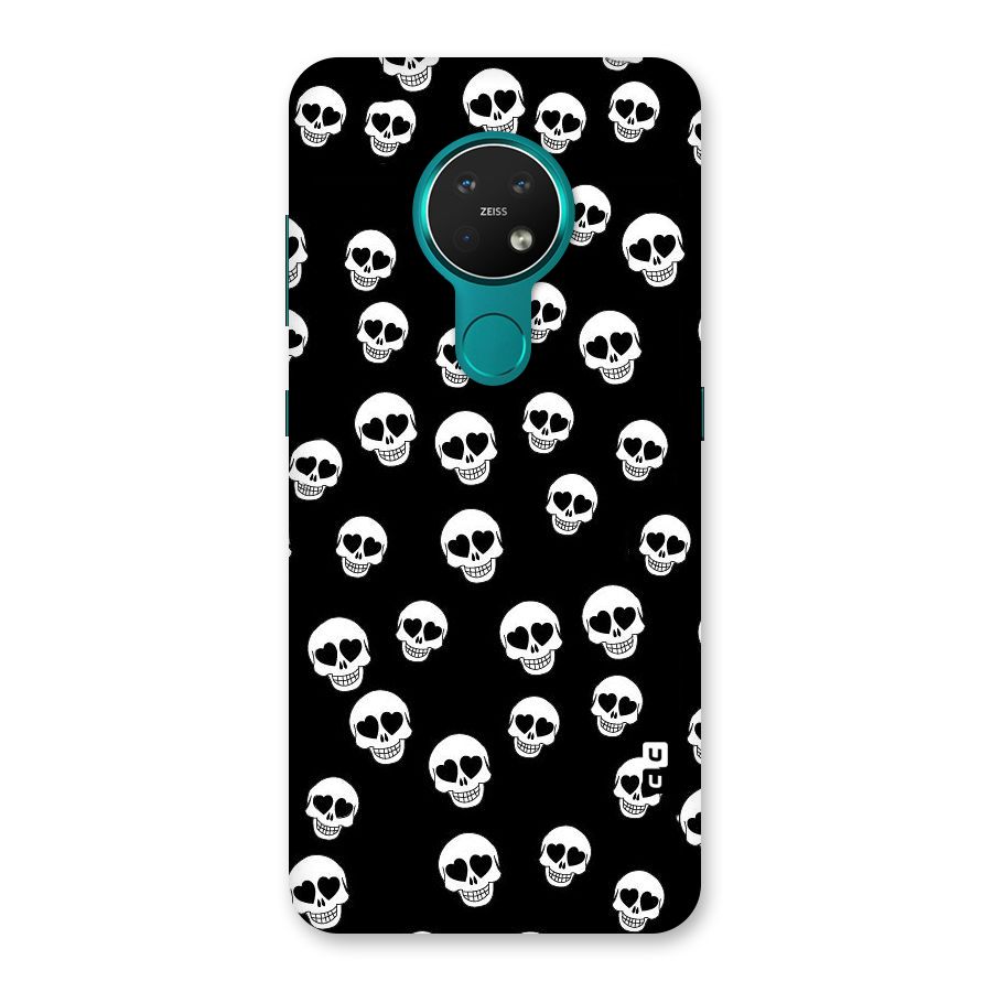 Skull Heart Back Case for Nokia 7.2