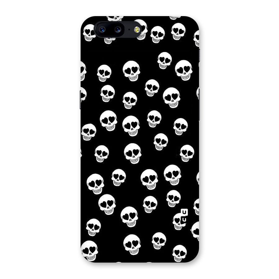 Skull Heart Back Case for OnePlus 5