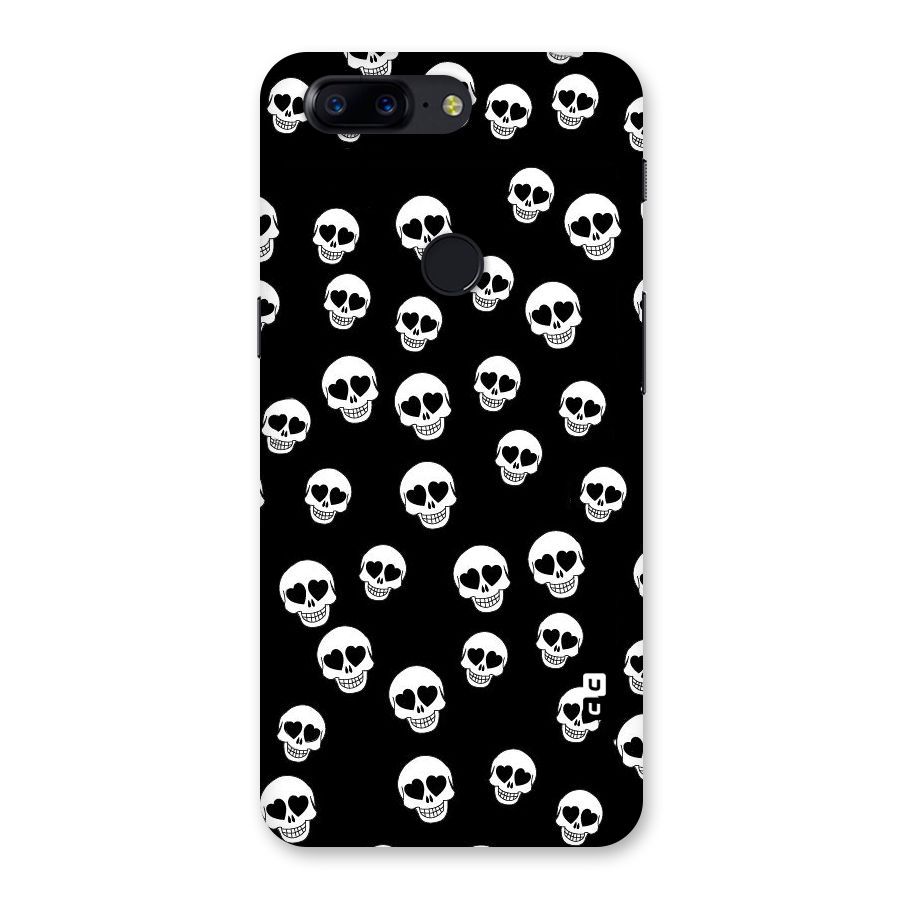 Skull Heart Back Case for OnePlus 5T