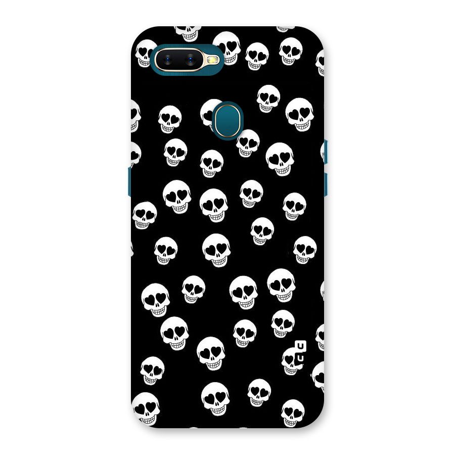 Skull Heart Back Case for Oppo A11k