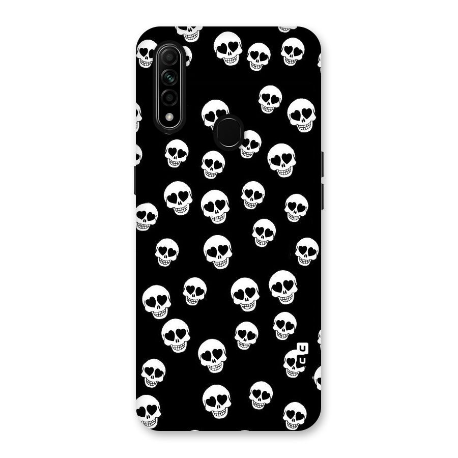 Skull Heart Back Case for Oppo A31