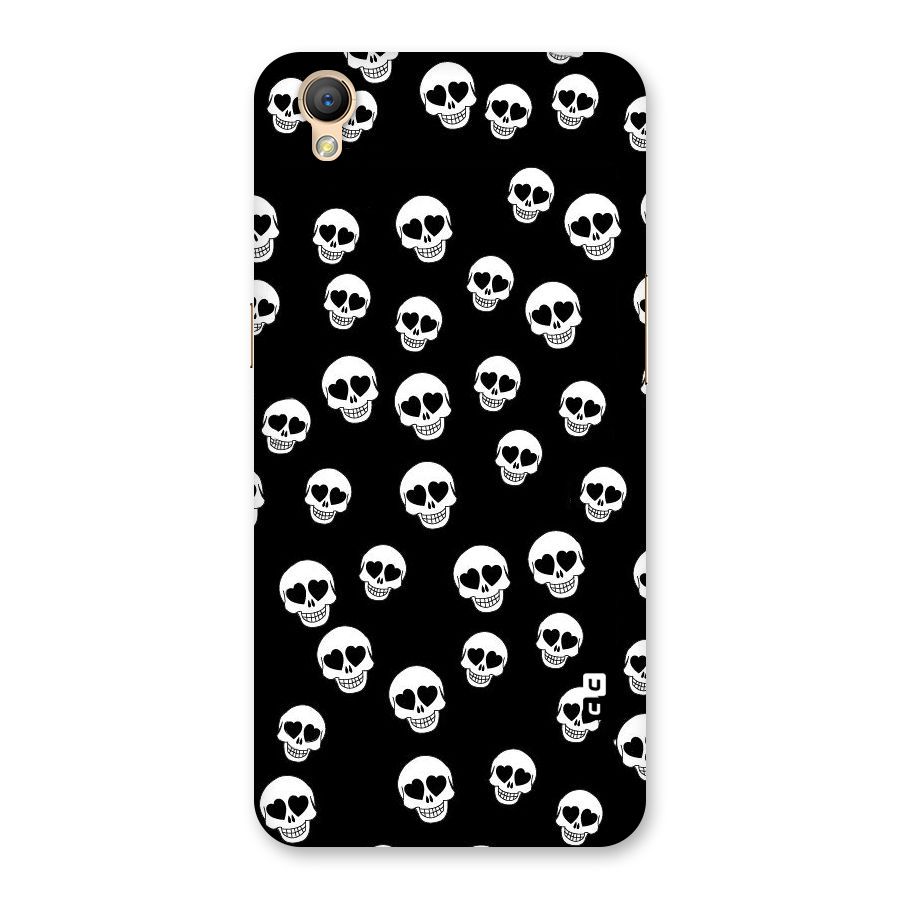 Skull Heart Back Case for Oppo A37