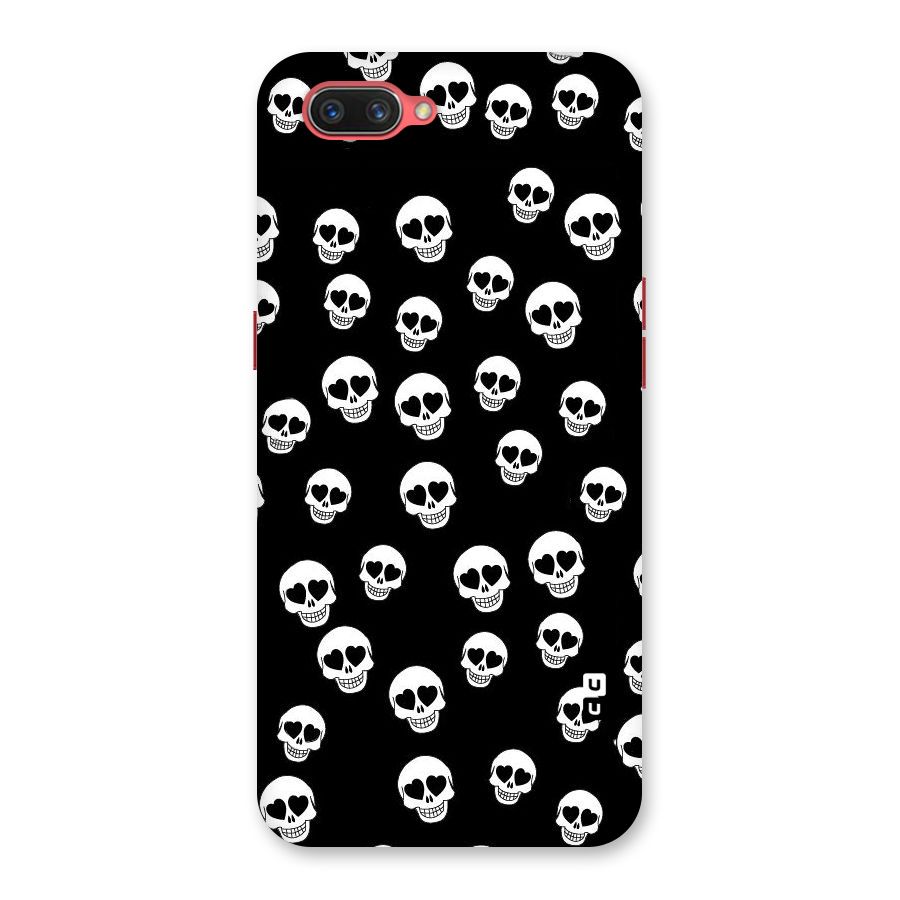 Skull Heart Back Case for Oppo A3s