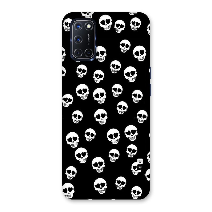 Skull Heart Back Case for Oppo A52