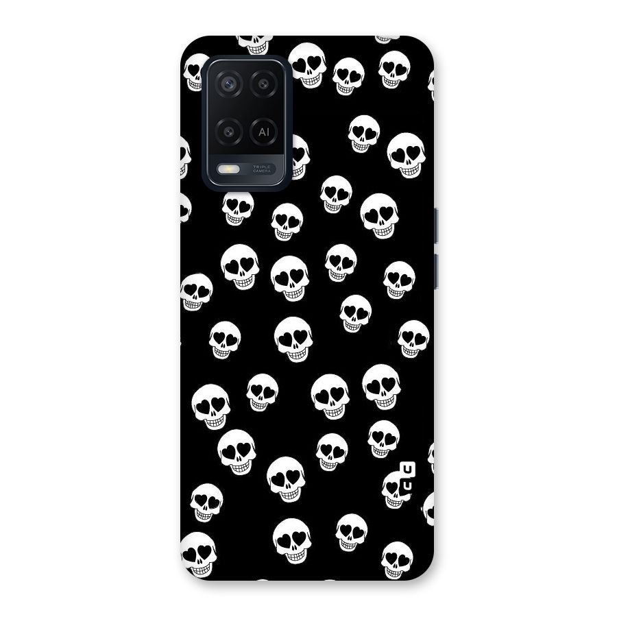Skull Heart Back Case for Oppo A54