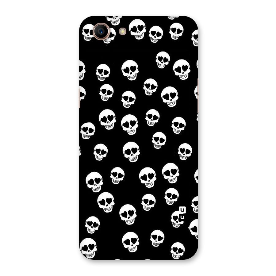 Skull Heart Back Case for Oppo A83 (2018)