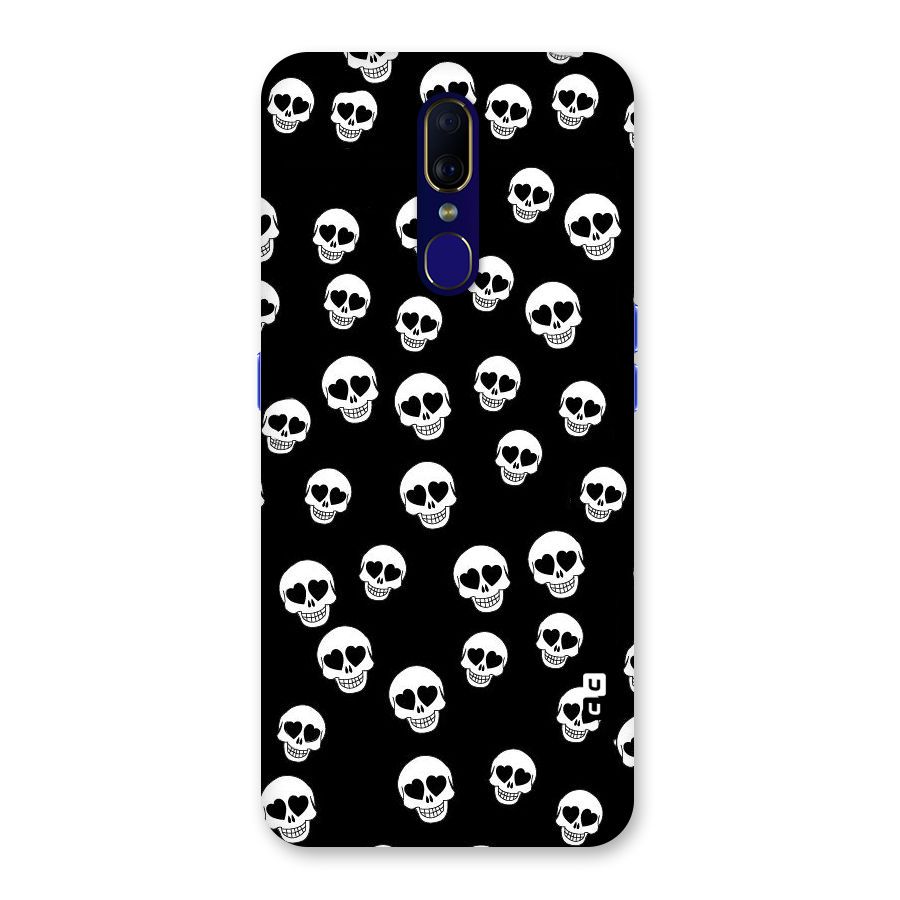 Skull Heart Back Case for Oppo A9