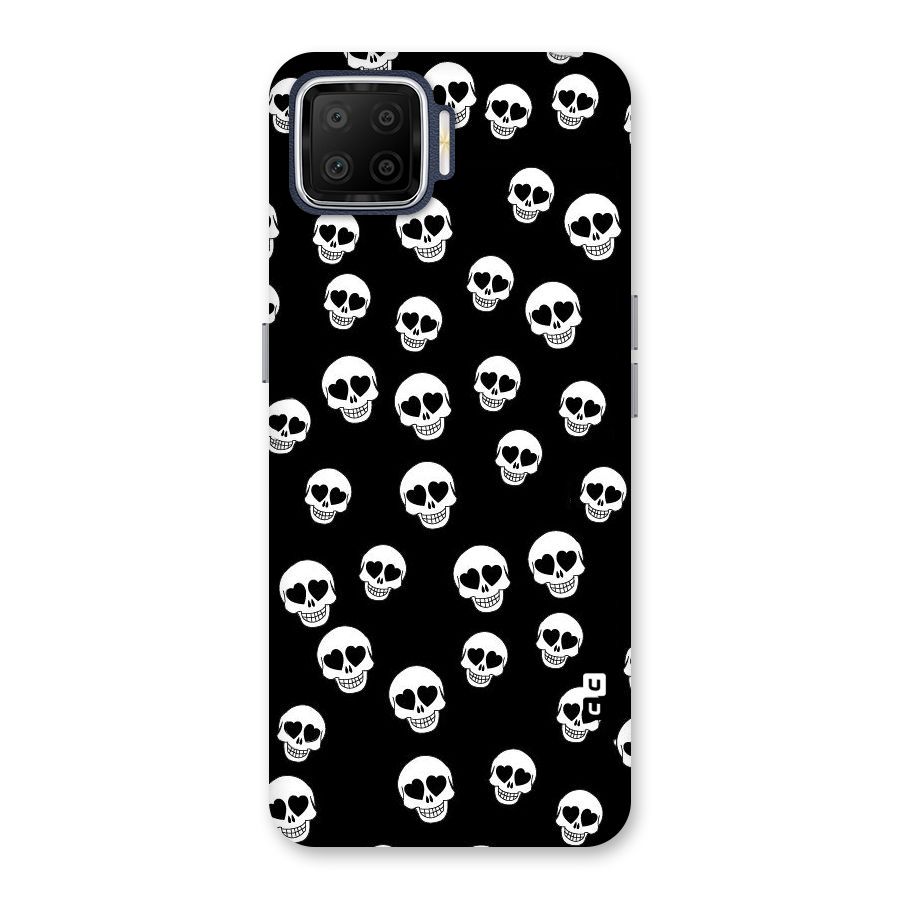 Skull Heart Back Case for Oppo F17