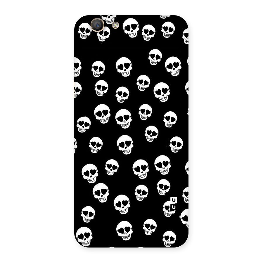 Skull Heart Back Case for Oppo F1s
