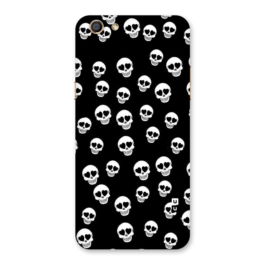 Skull Heart Back Case for Oppo F3