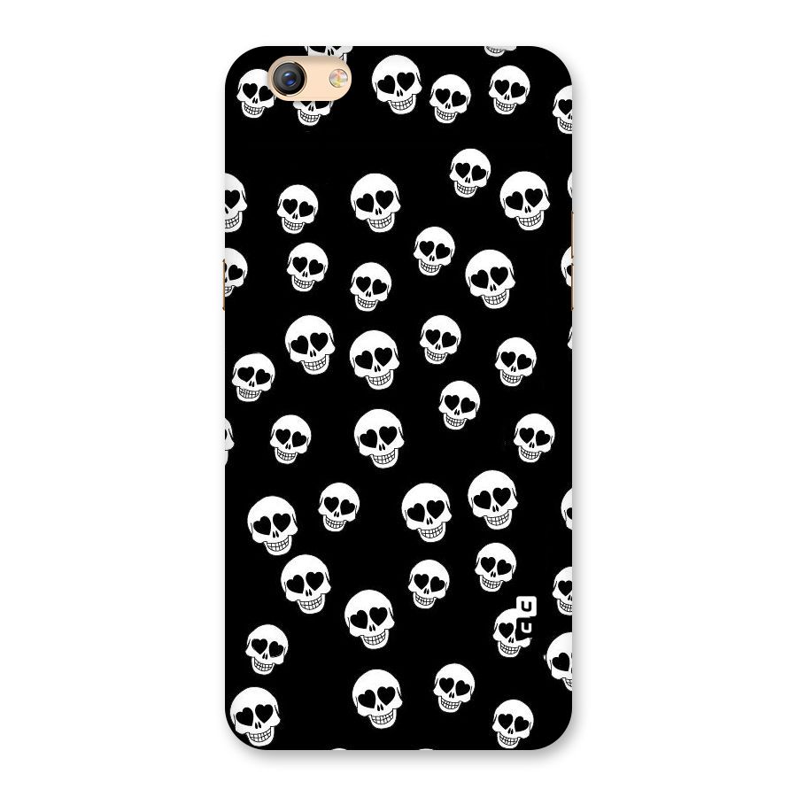 Skull Heart Back Case for Oppo F3 Plus