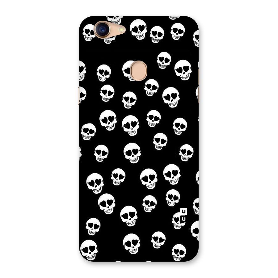 Skull Heart Back Case for Oppo F5