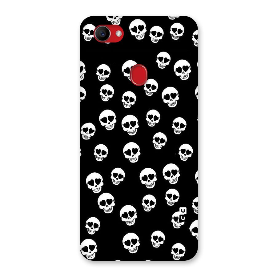 Skull Heart Back Case for Oppo F7