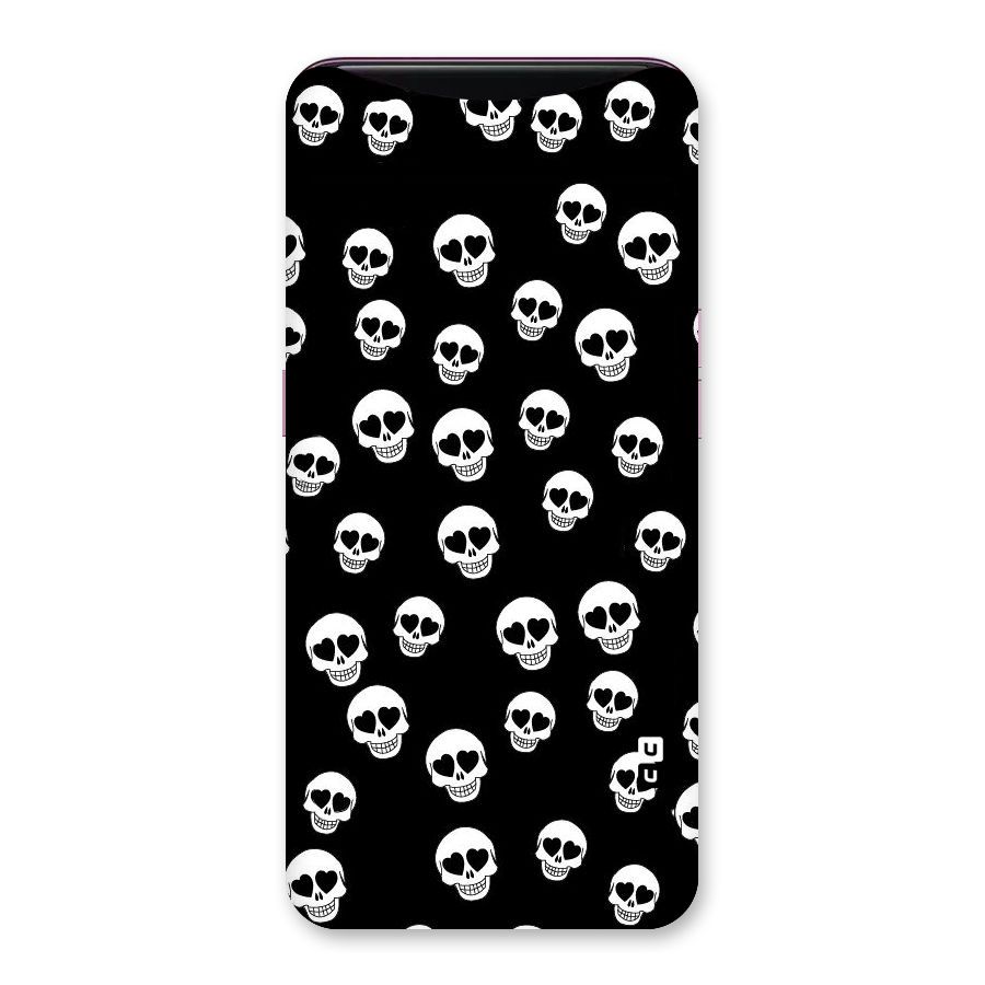 Skull Heart Back Case for Oppo Find X