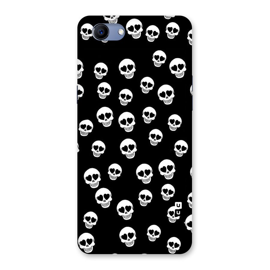 Skull Heart Back Case for Oppo Realme 1