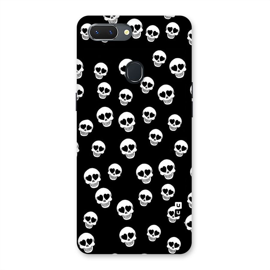 Skull Heart Back Case for Oppo Realme 2